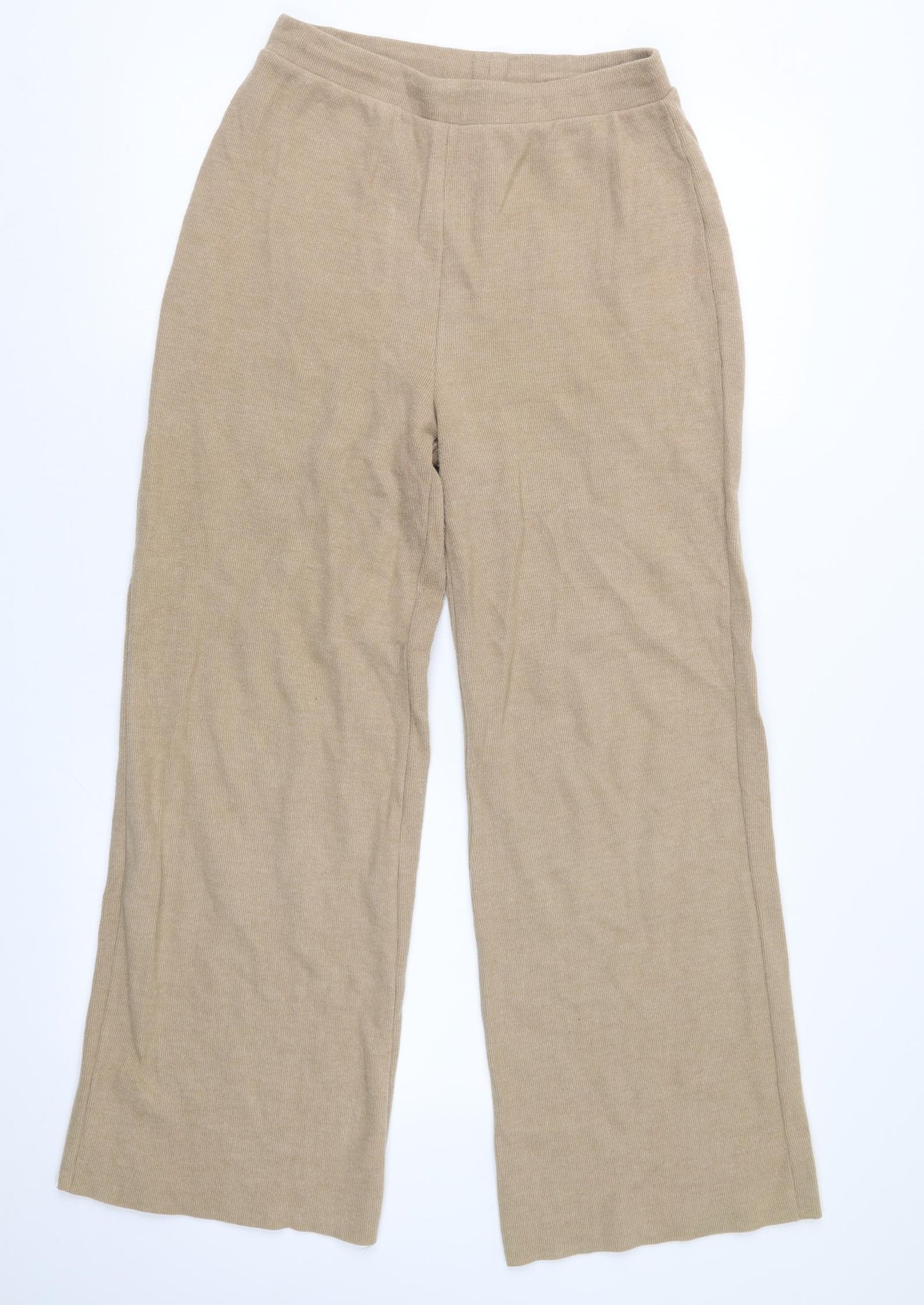 Zara Womens Beige   Trousers  Size M L27 in
