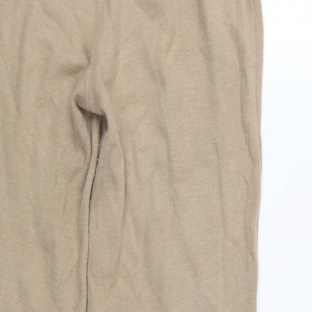 Zara Womens Beige   Trousers  Size M L27 in