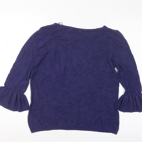 TU Womens Blue   Pullover Jumper Size 16