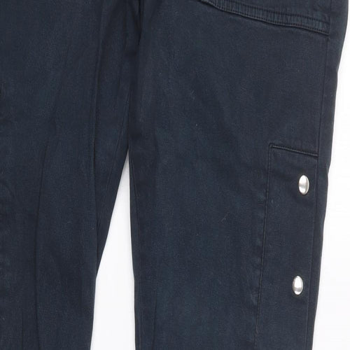 Moto Womens Blue   Trousers  Size 12 L31.5 in