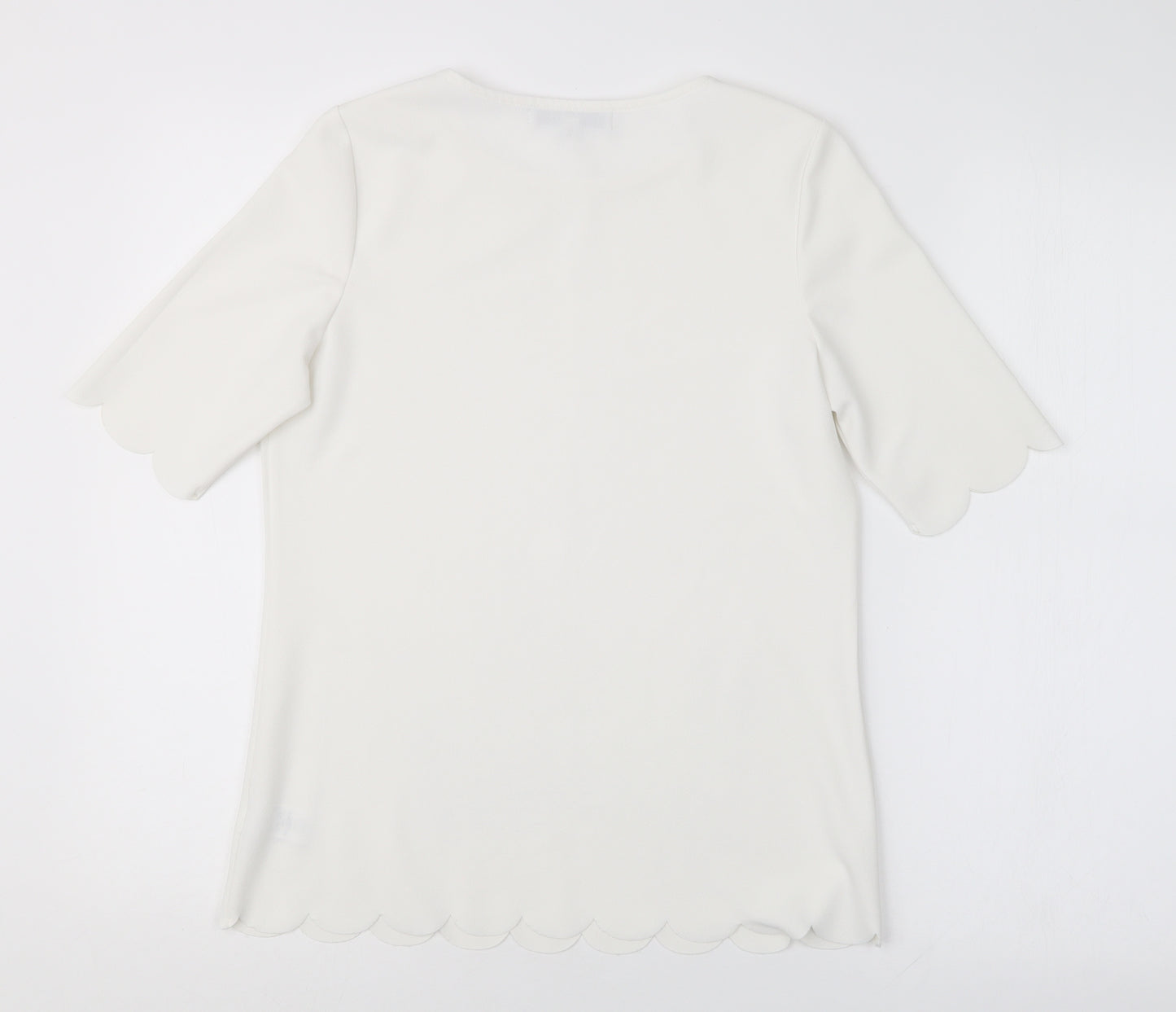 NEXT Womens White   Basic Blouse Size 6