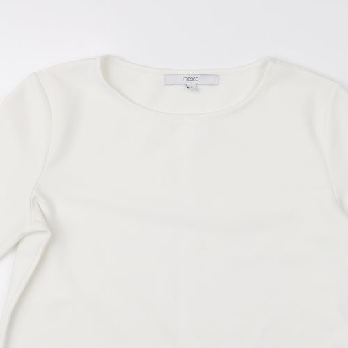NEXT Womens White   Basic Blouse Size 6