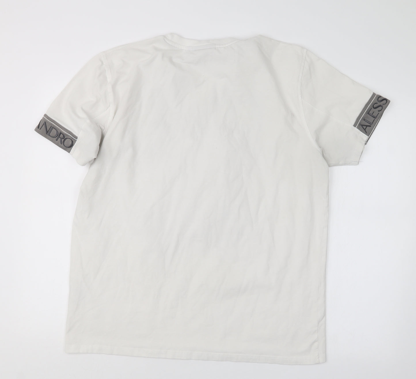 Alessandro Zavetti Mens White    T-Shirt Size XL