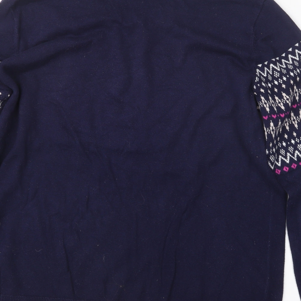Gap Womens Blue  Knit Pullover Jumper Size M