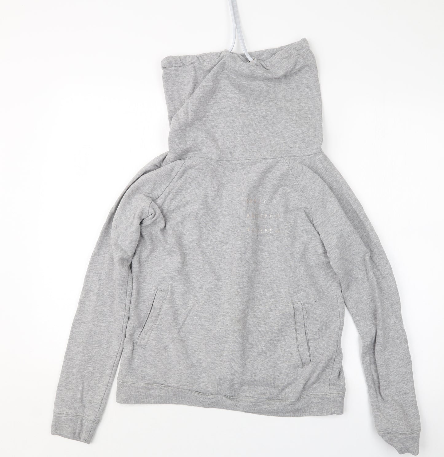 F&F Womens Grey Geometric  Top One Piece Size 10