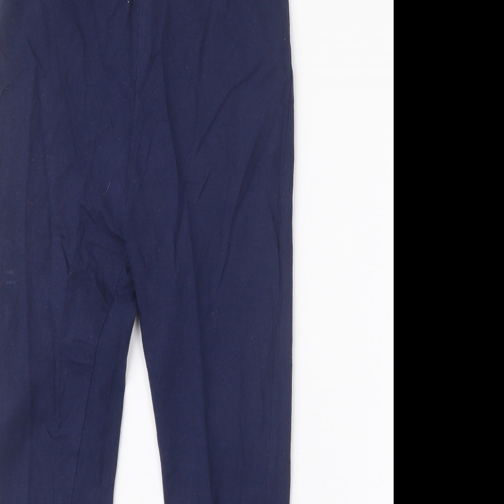 George Girls Blue   Carrot Trousers Size 6-7 Years