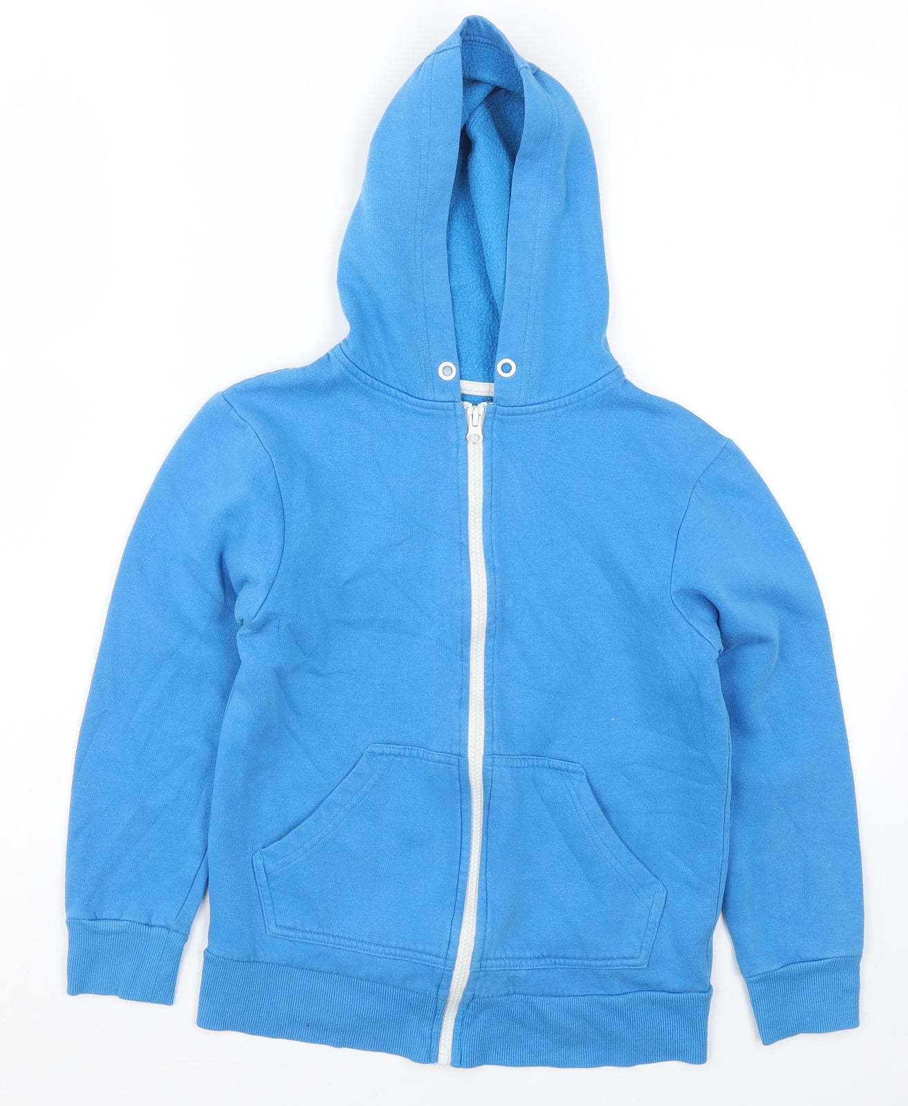 F&F Boys Blue   Full Zip Hoodie Size 10-11 Years