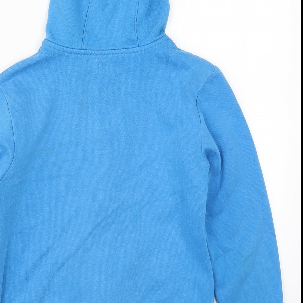 F&F Boys Blue   Full Zip Hoodie Size 10-11 Years