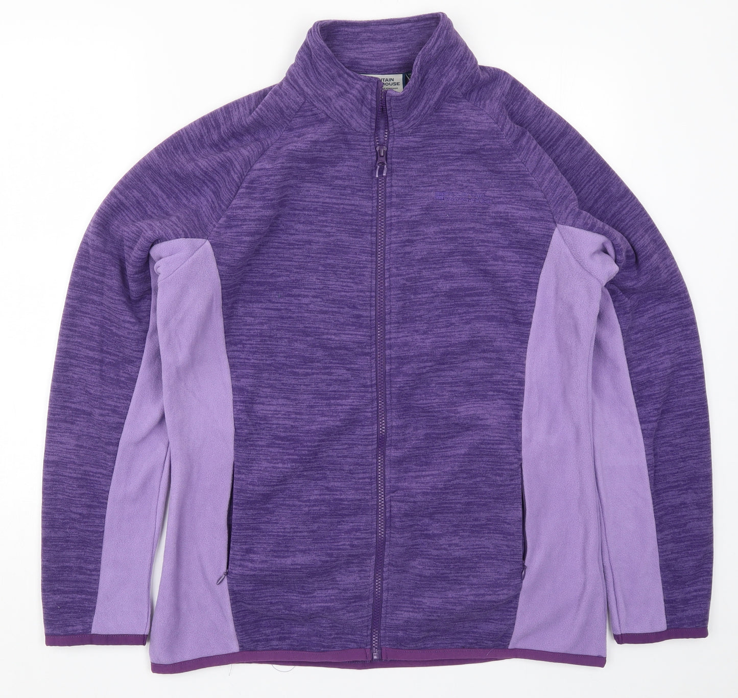 Mountain Warehouse Womens Purple  Fleece Jacket  Size 16