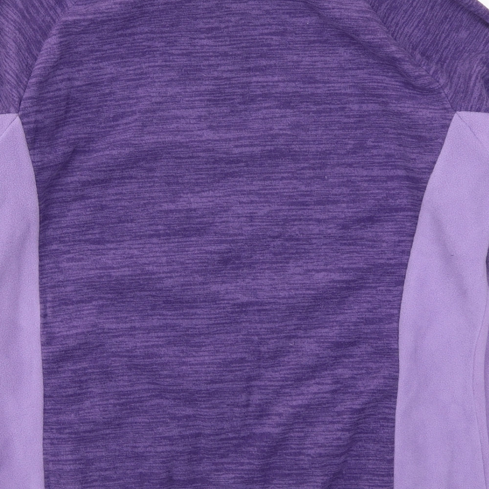Mountain Warehouse Womens Purple  Fleece Jacket  Size 16