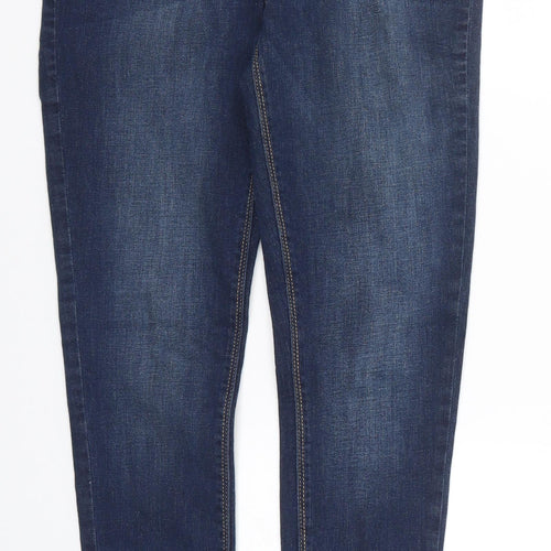 Denim Co Womens Blue  Denim Skinny Jeans Size 10 L29 in