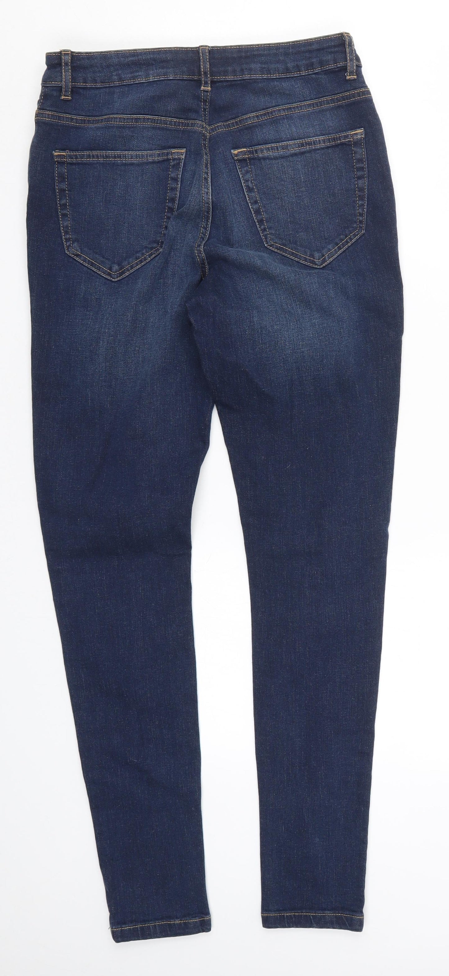 Denim Co Womens Blue  Denim Skinny Jeans Size 10 L29 in