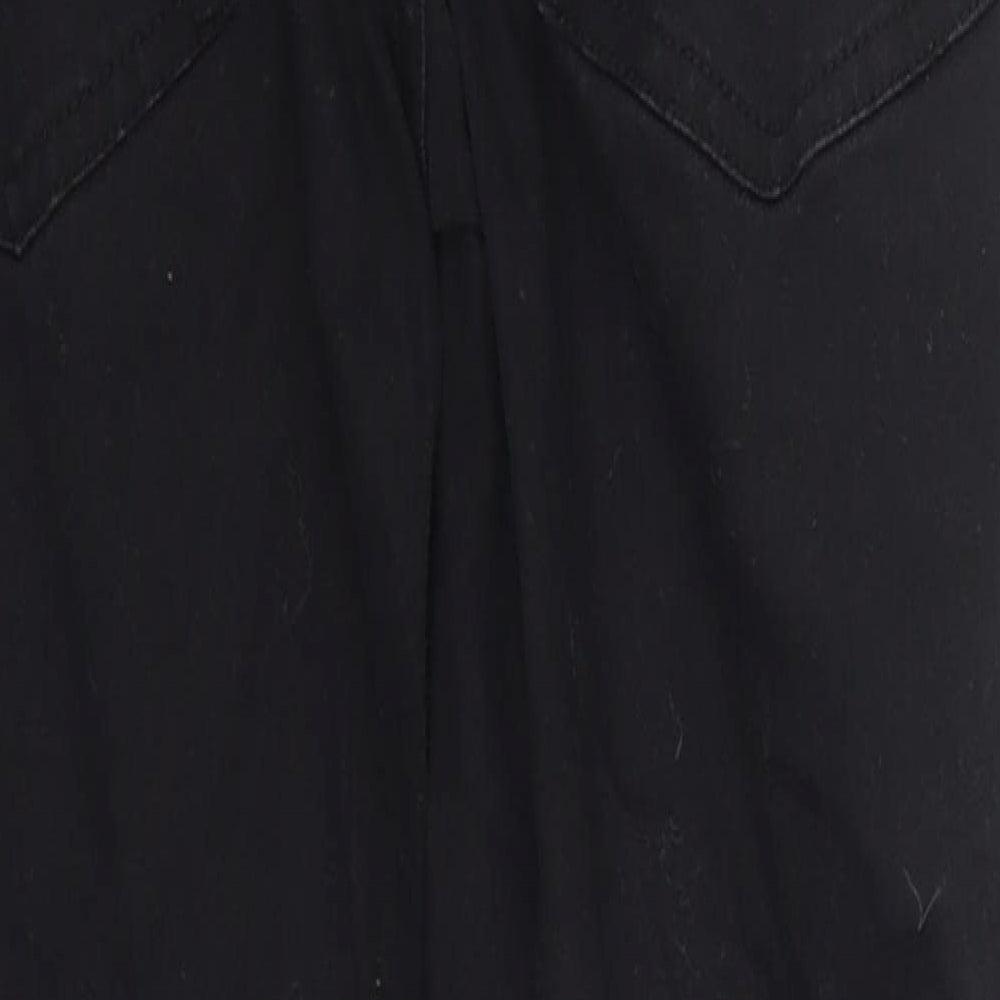 Duffs Boys Black  Denim Skinny Jeans Size 13 Years