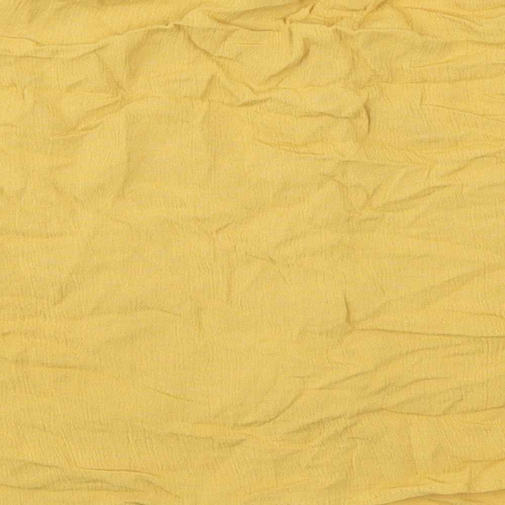 New Look Womens Yellow   Basic Blouse Size 12