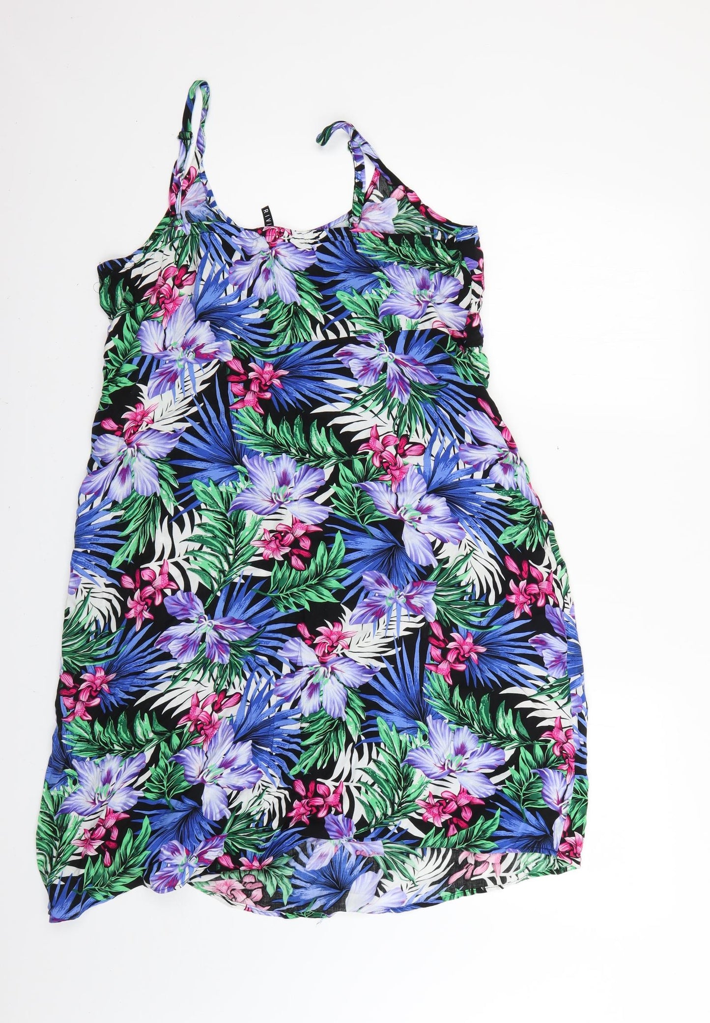 BHS Womens Multicoloured Floral  Fit & Flare  Size 16