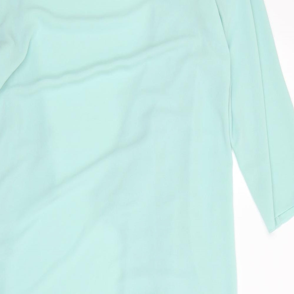 decisions Womens Green   Overcoat Coat Size 16