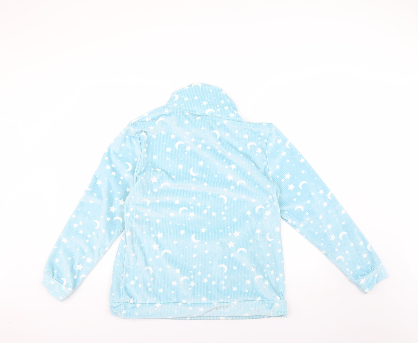 Matalan Womens Blue Geometric  Top Pyjama Top Size M