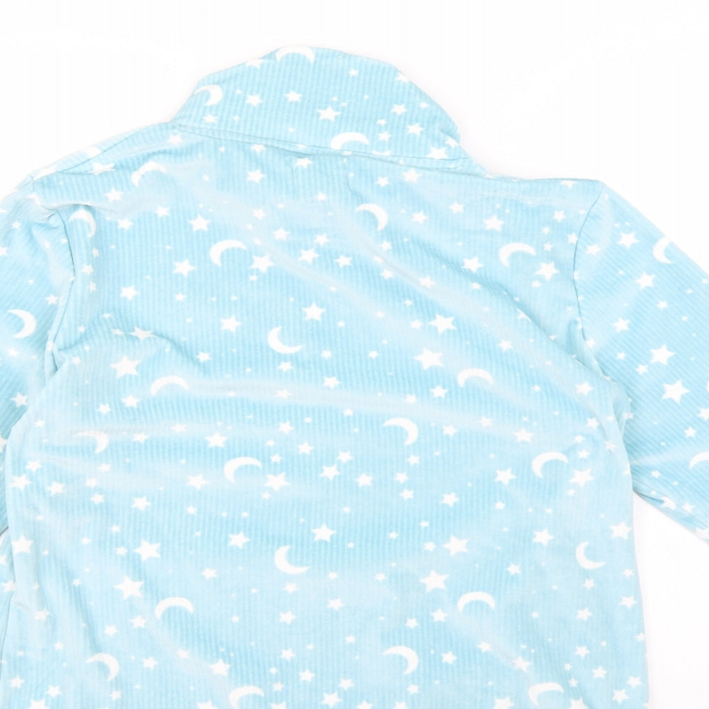 Matalan Womens Blue Geometric  Top Pyjama Top Size M