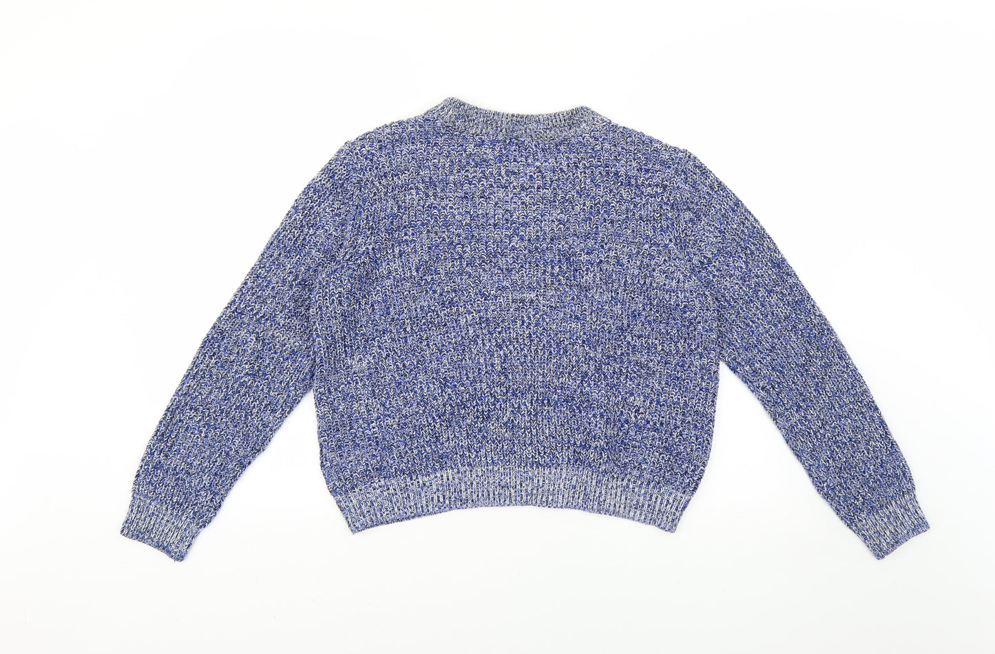 H&M Womens Multicoloured Argyle/Diamond  Pullover Jumper Size M