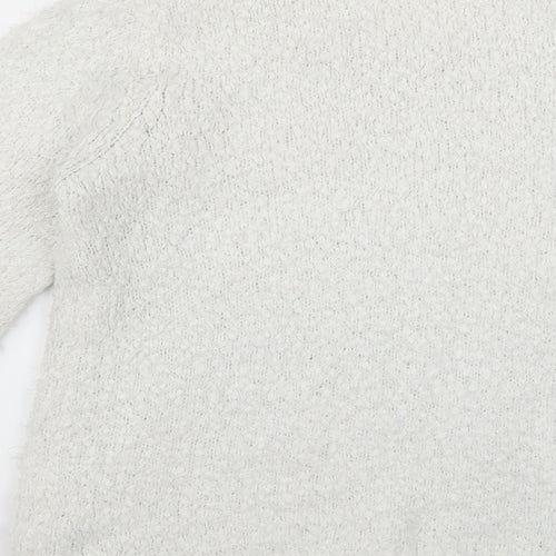 BHS Womens White   Pullover Jumper Size 18