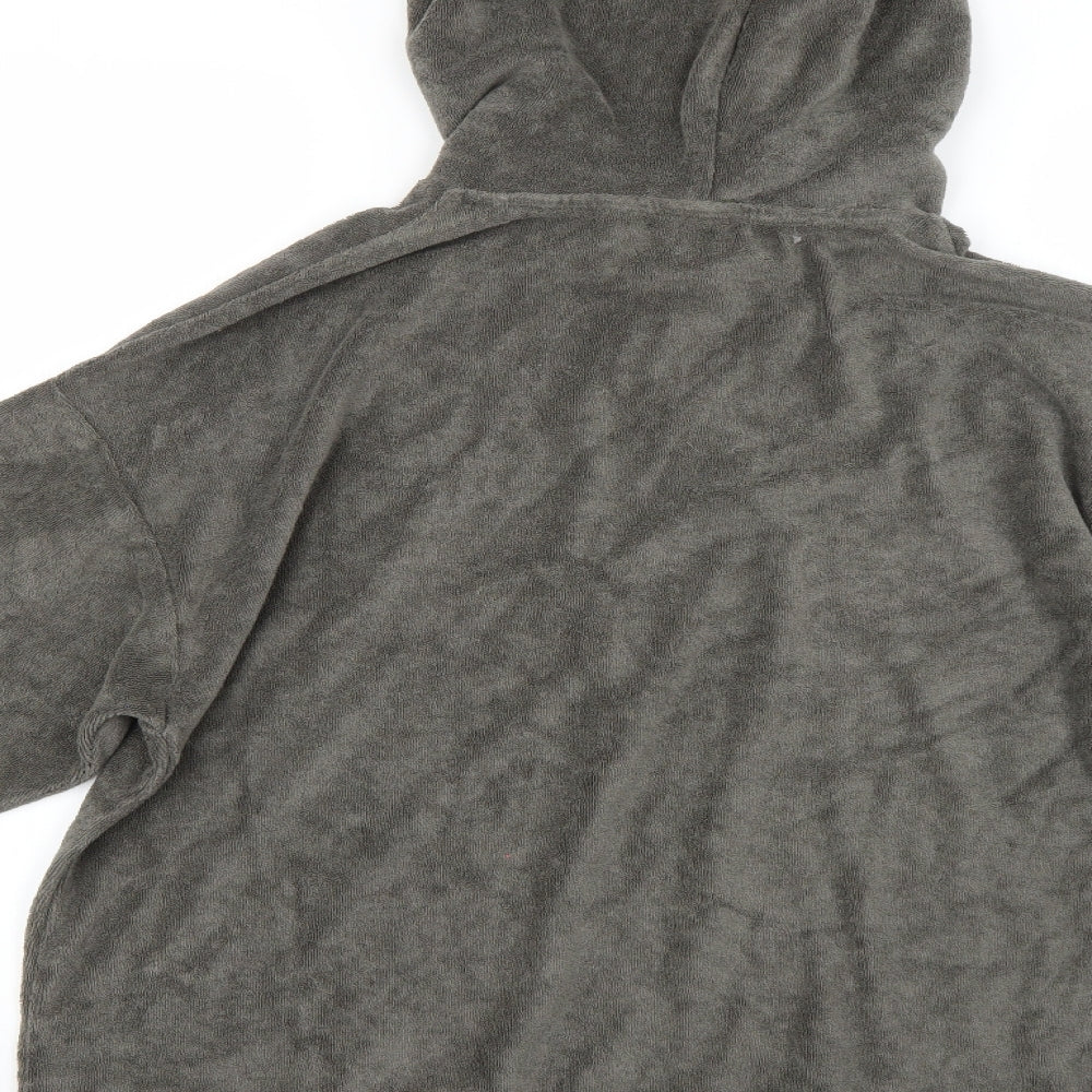 COLLUSION Womens Grey   Pullover Hoodie Size 6