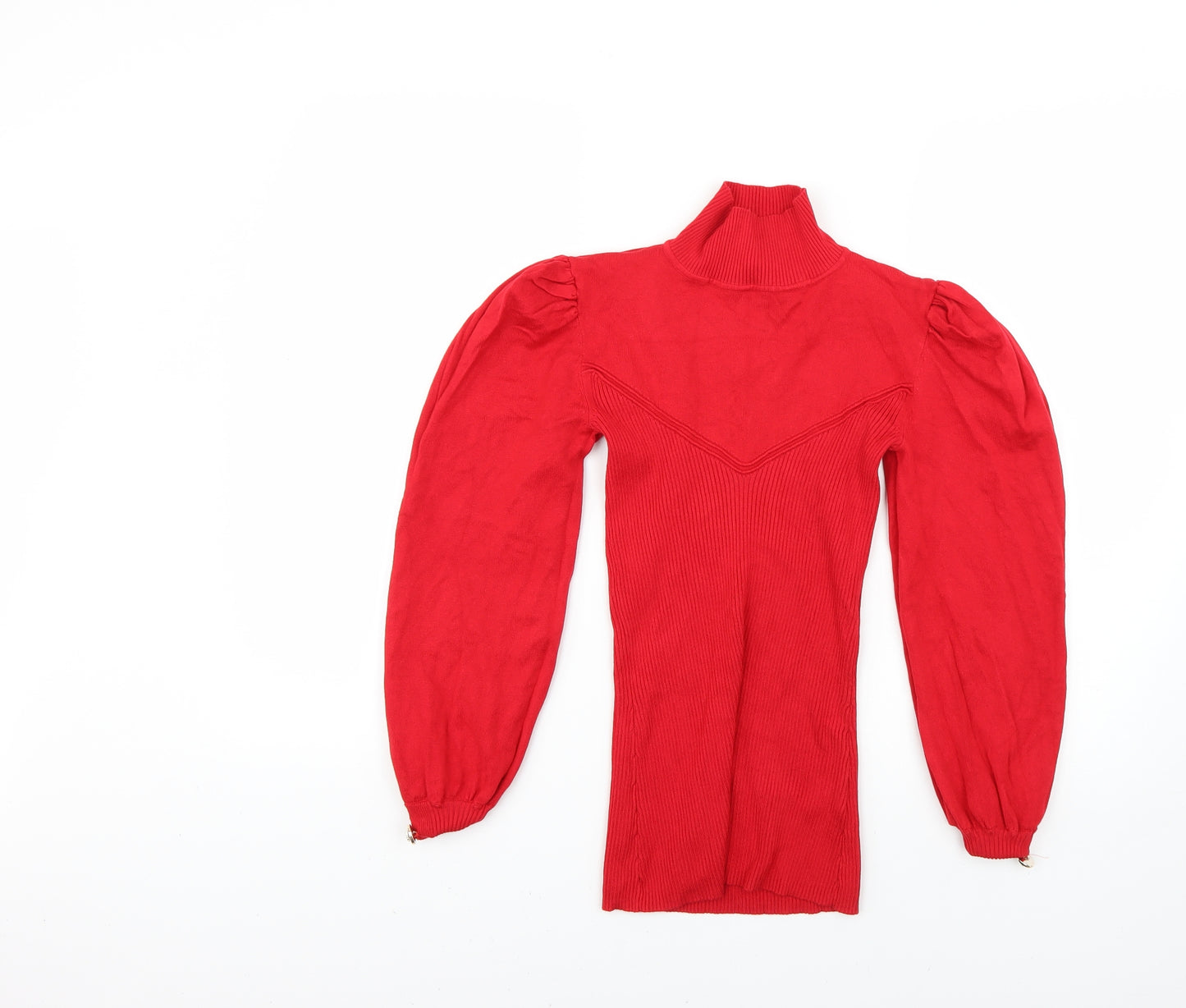 River Island Womens Red   Pullover Jumper Size 8