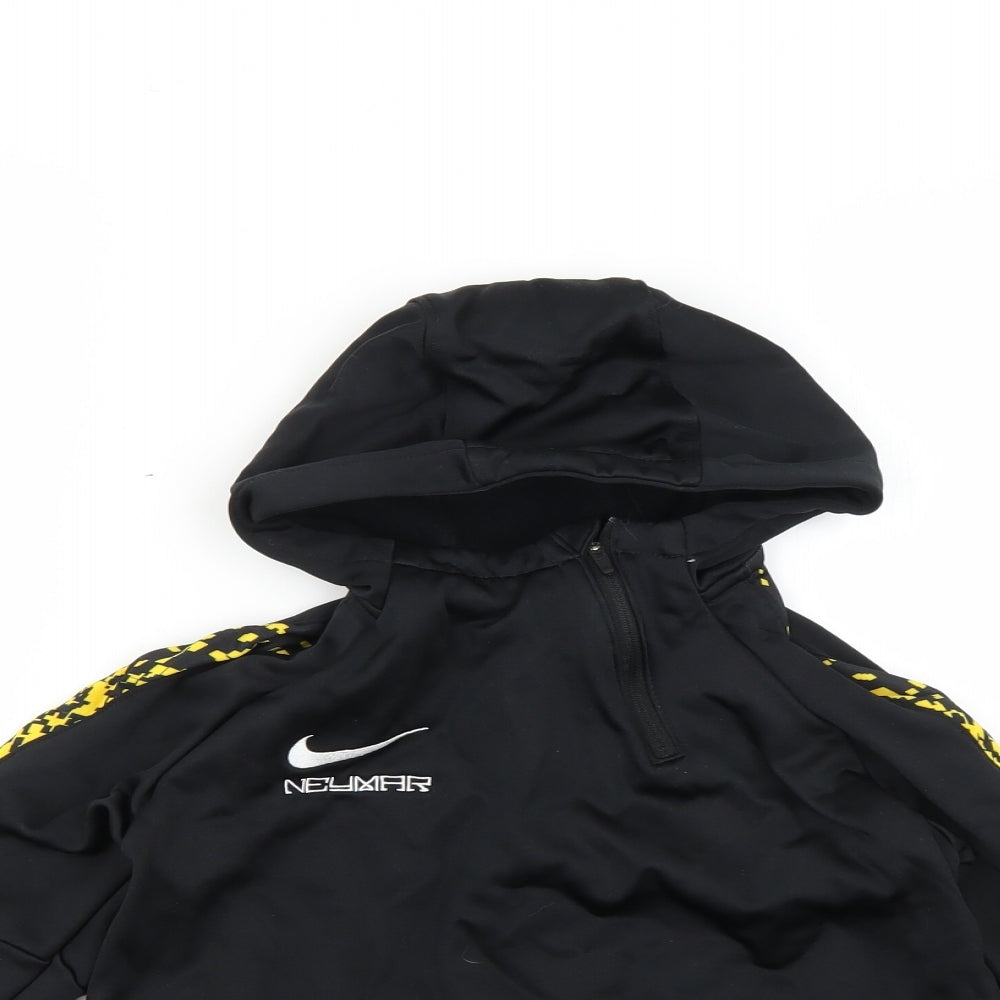 Nike Boys Black   Full Zip Hoodie Size 11-12 Years