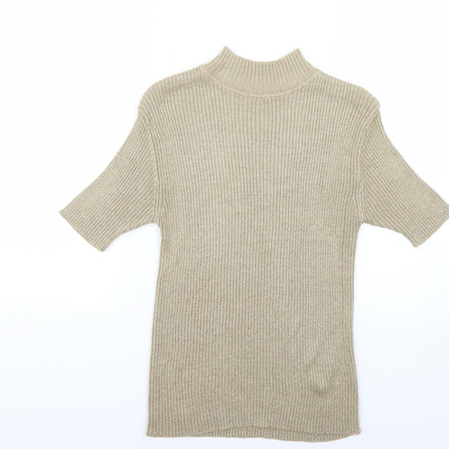 Preworn Womens Gold   Pullover Jumper Size XL