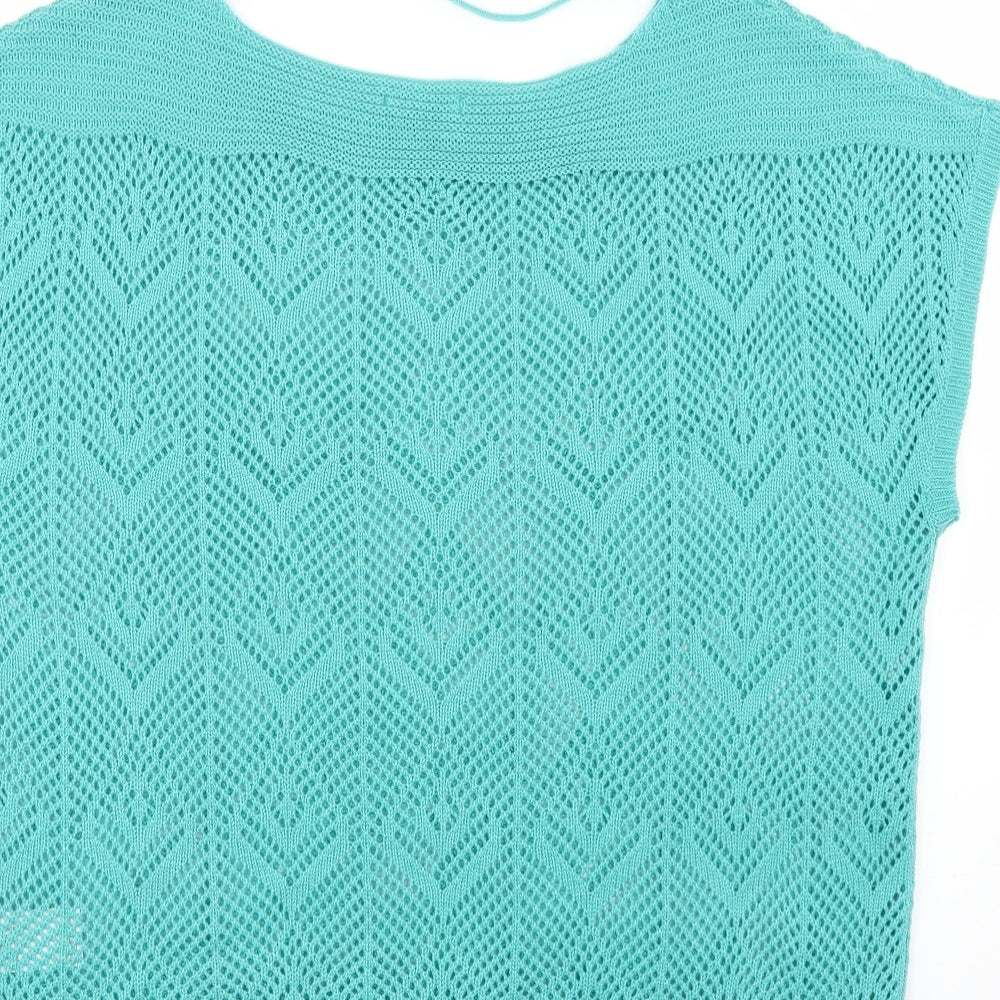 Preworn Womens Green   Pullover Jumper Size 20