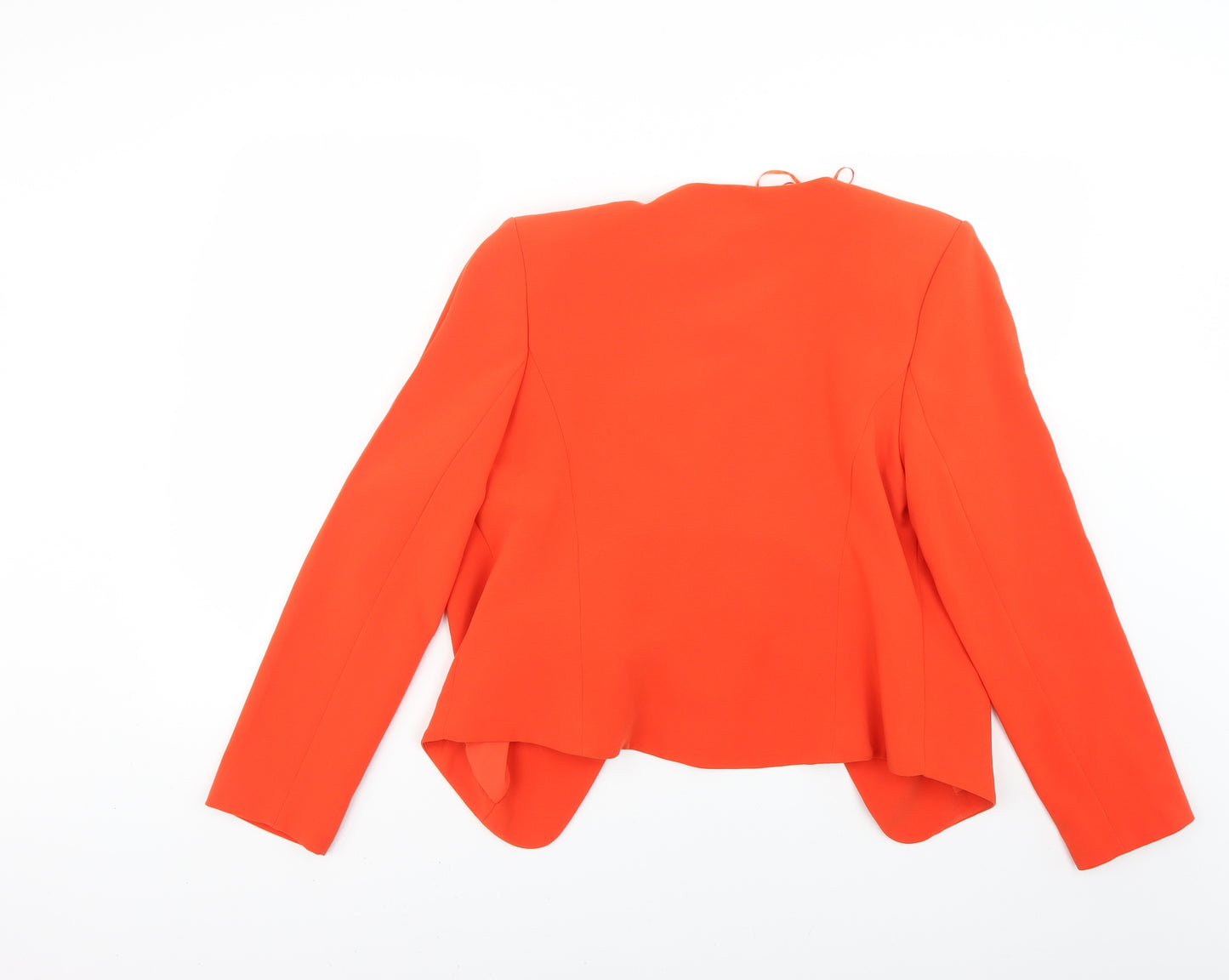 Papaya Womens Orange   Jacket Blazer Size 16