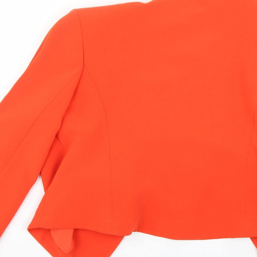 Papaya Womens Orange   Jacket Blazer Size 16