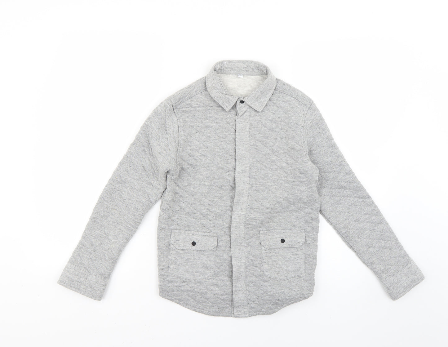 Marks and Spencer Boys Grey   Basic Jacket Coat Size 9-10 Years