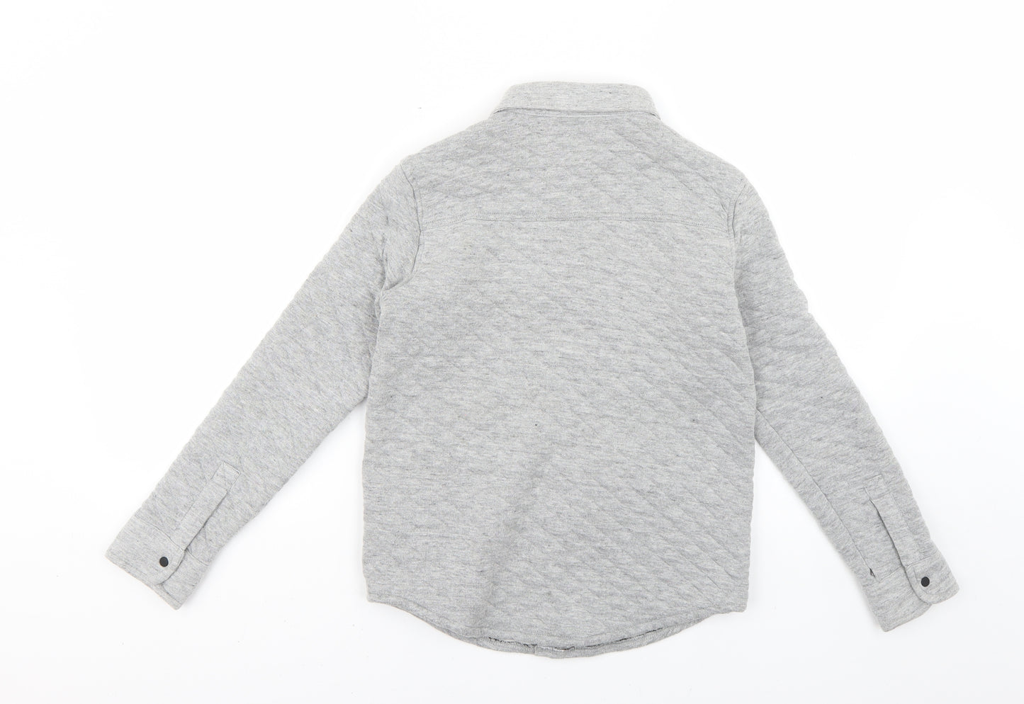 Marks and Spencer Boys Grey   Basic Jacket Coat Size 9-10 Years