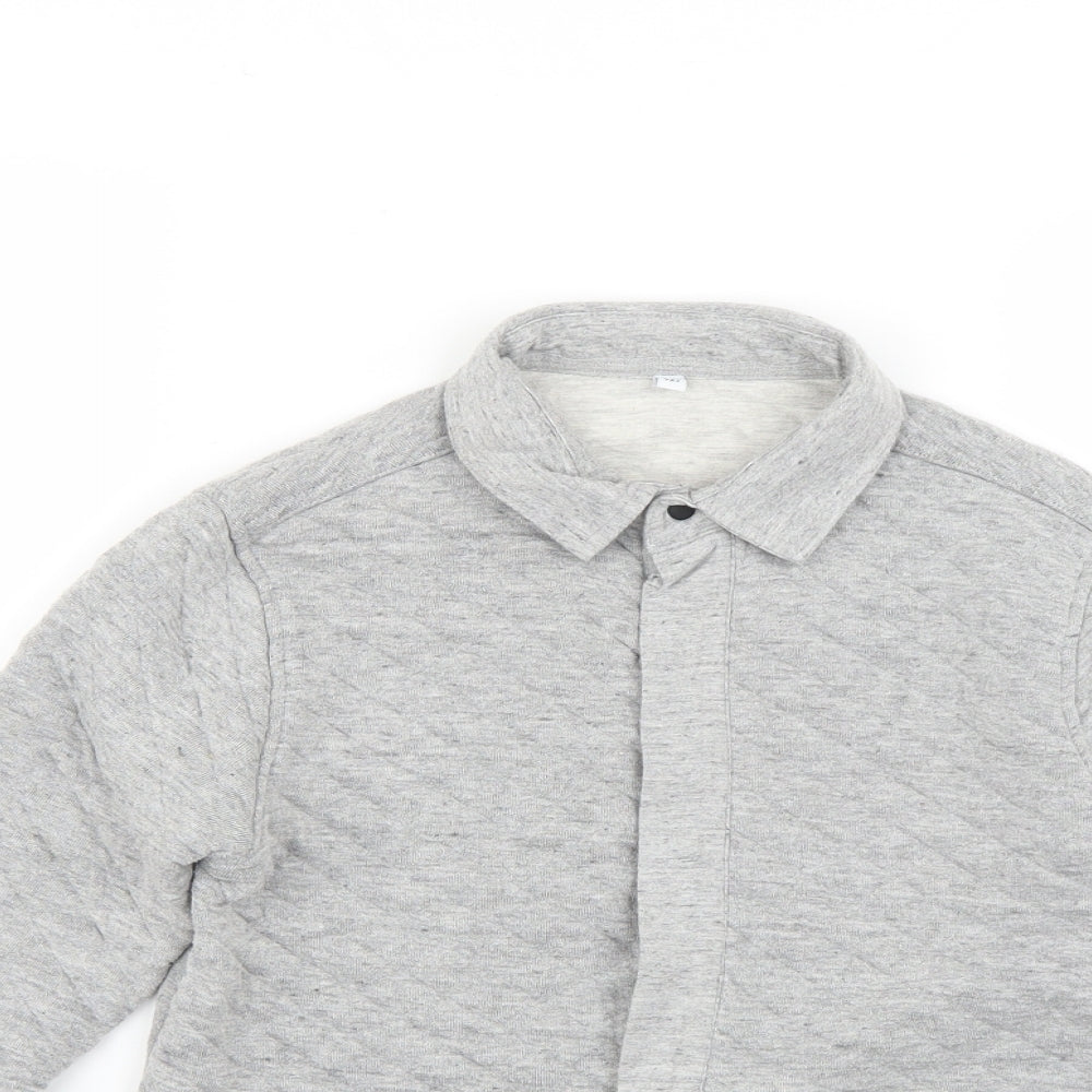 Marks and Spencer Boys Grey   Basic Jacket Coat Size 9-10 Years
