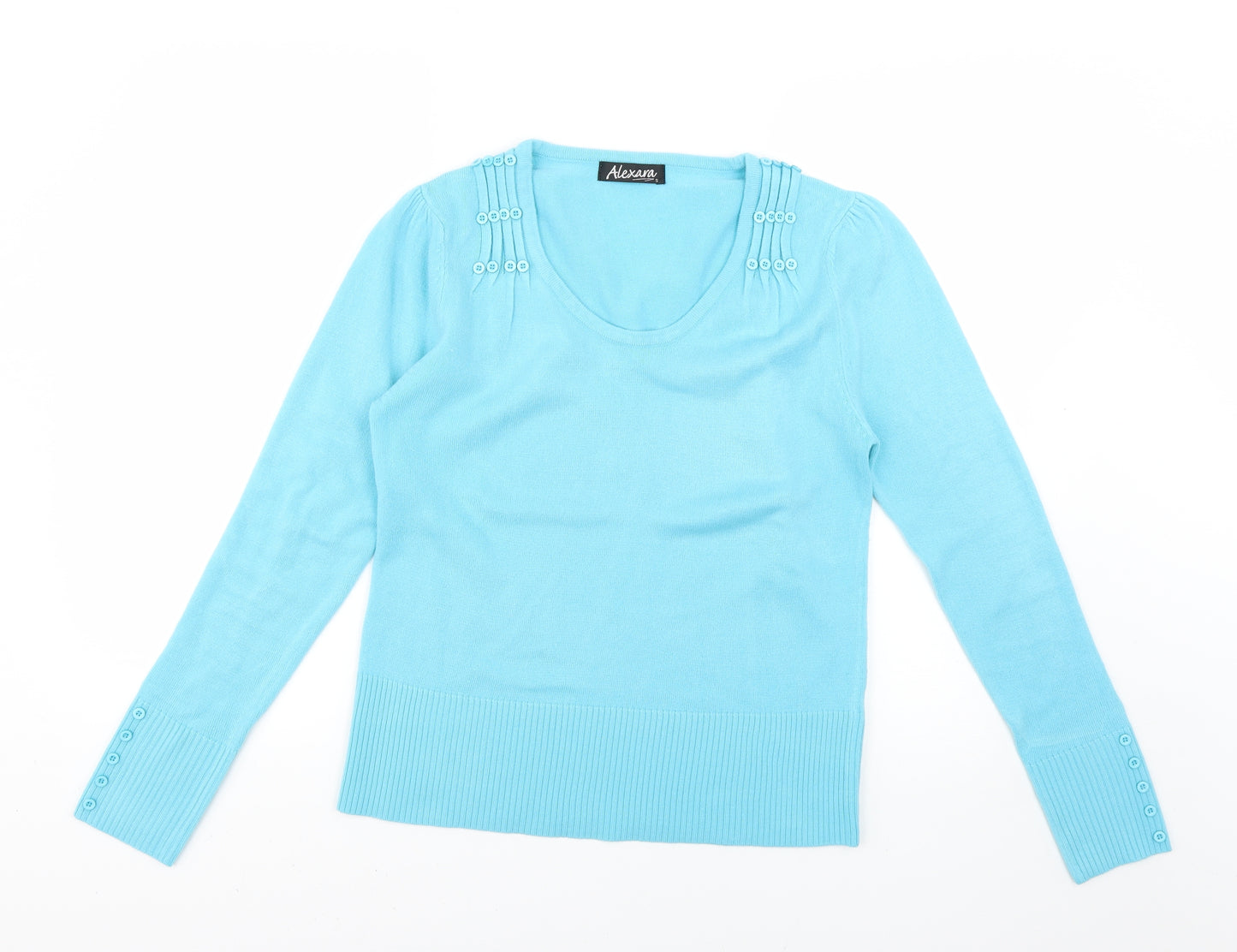 alexara Womens Blue   Pullover Jumper Size S