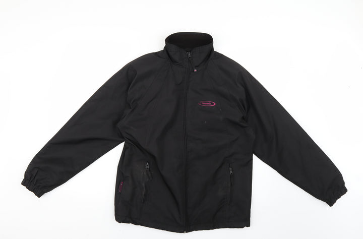 Mountain Life Womens Black   Parka Coat Size 8