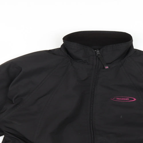 Mountain Life Womens Black   Parka Coat Size 8