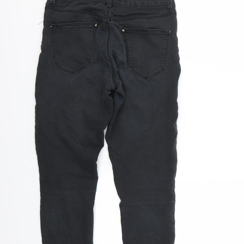 Miss Selfridge Womens Black   Skinny Jeans Size 8 L25 in