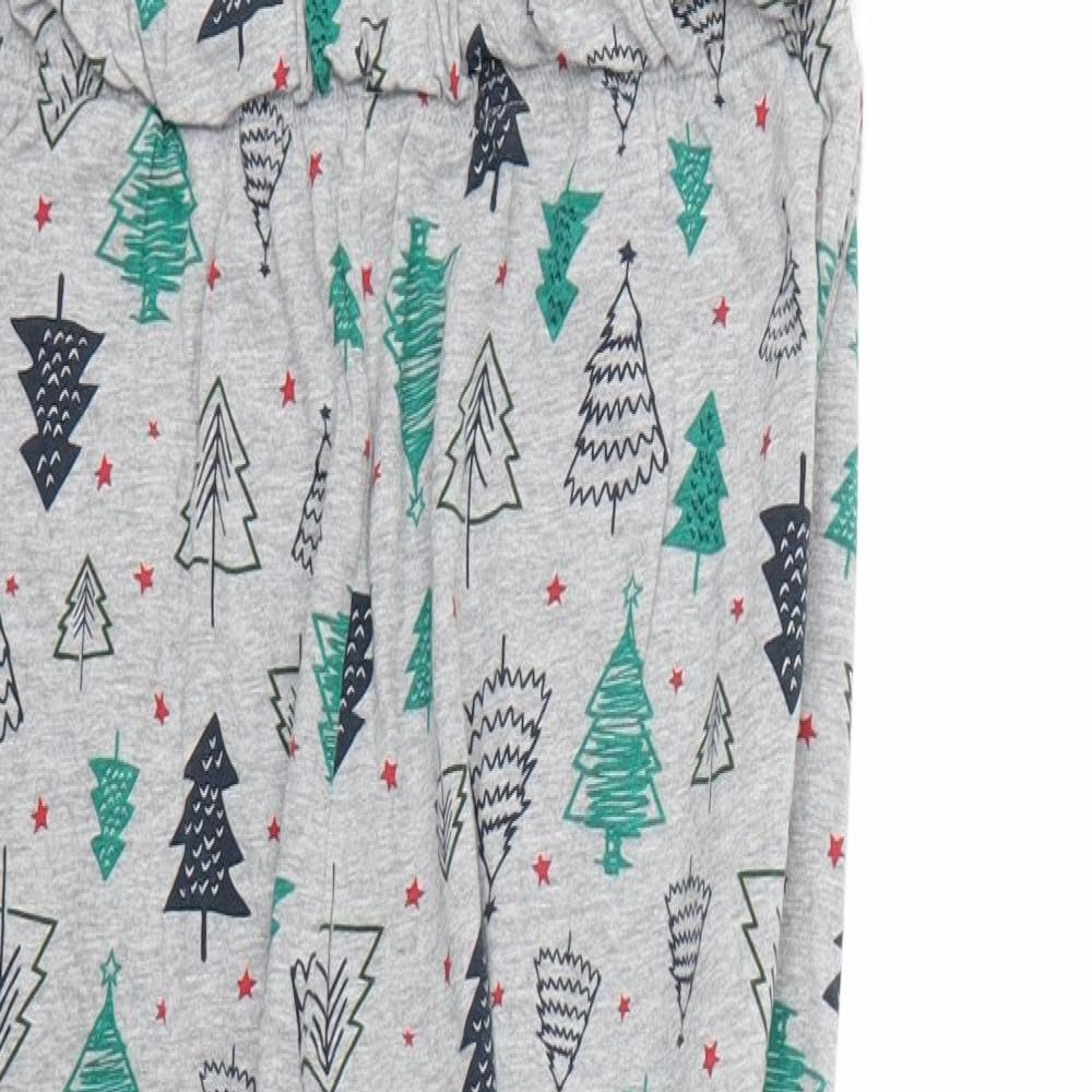 Primark Mens Grey Geometric   Pyjama Pants Size M