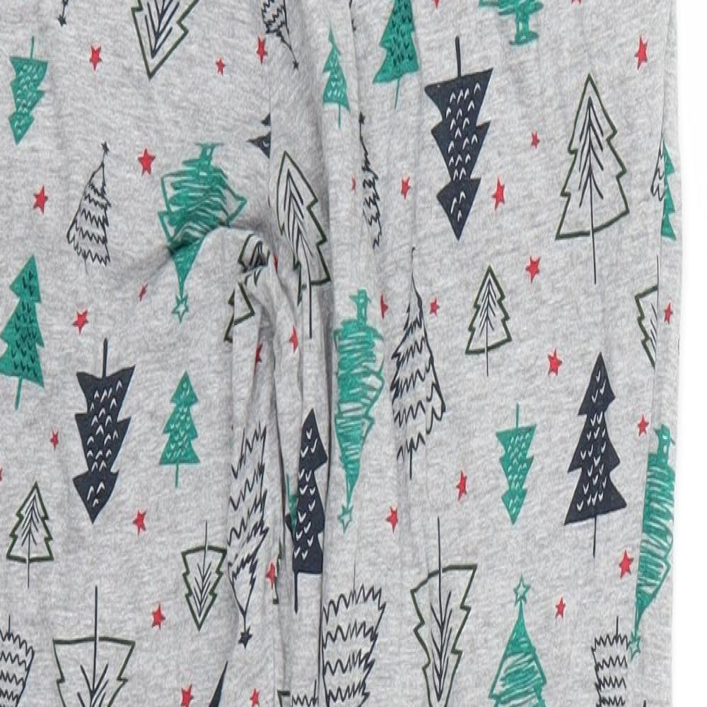 Primark Mens Grey Geometric   Pyjama Pants Size M