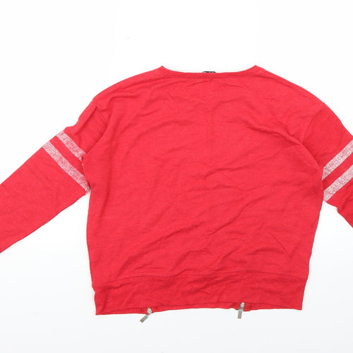 Select Womens Red   Pullover Jumper Size 10