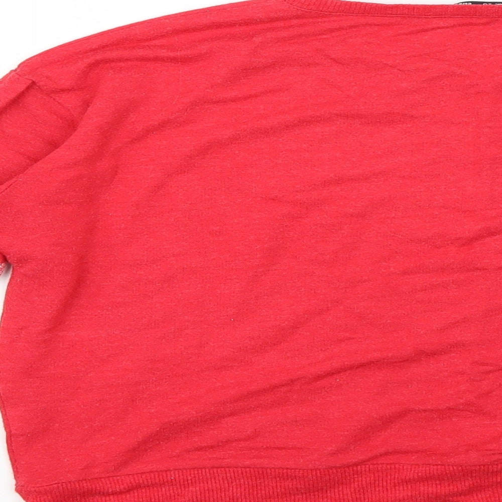 Select Womens Red   Pullover Jumper Size 10