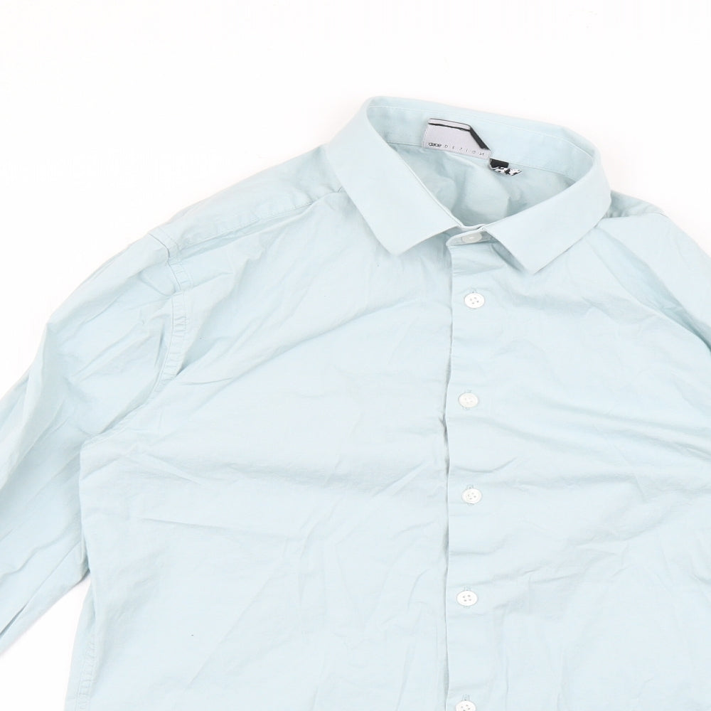 ASOS Mens Blue    Dress Shirt Size M