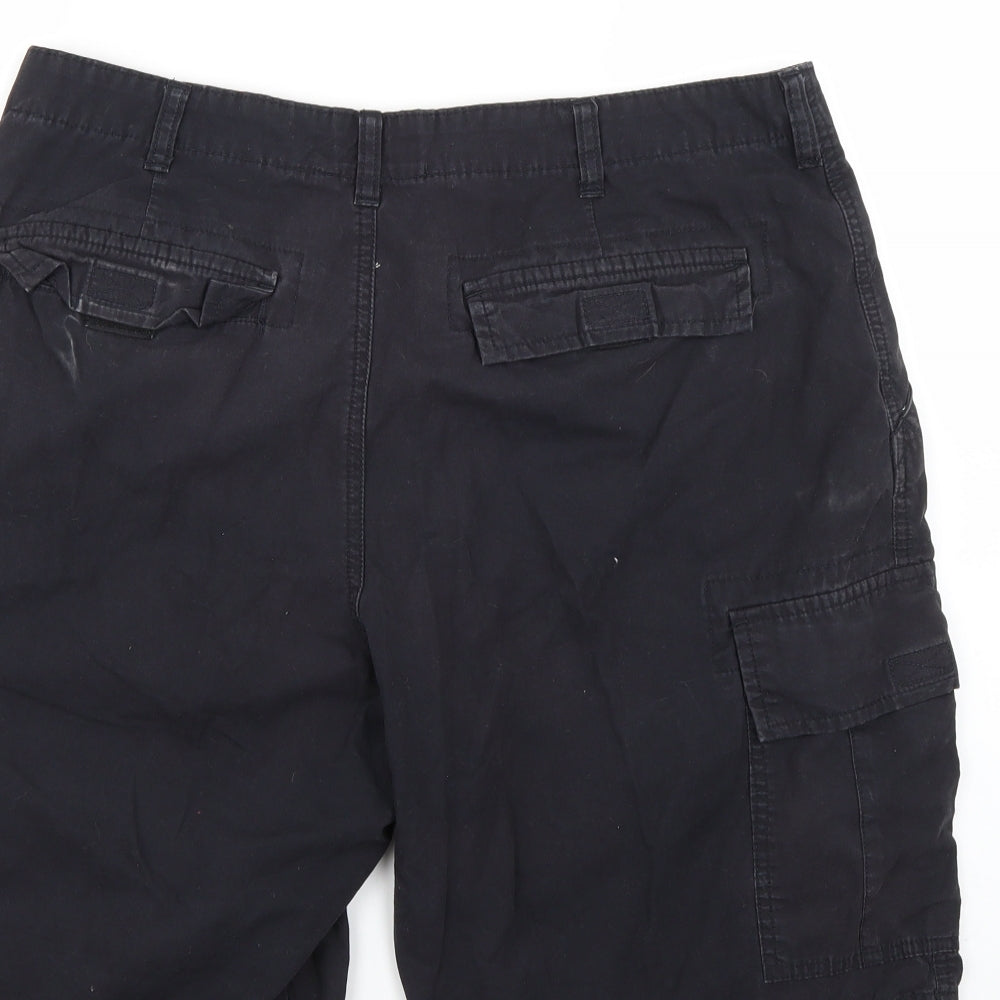 zantos Mens Blue   Chino Shorts Size L