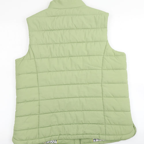 Country Rose Womens Green   Gilet Coat Size M