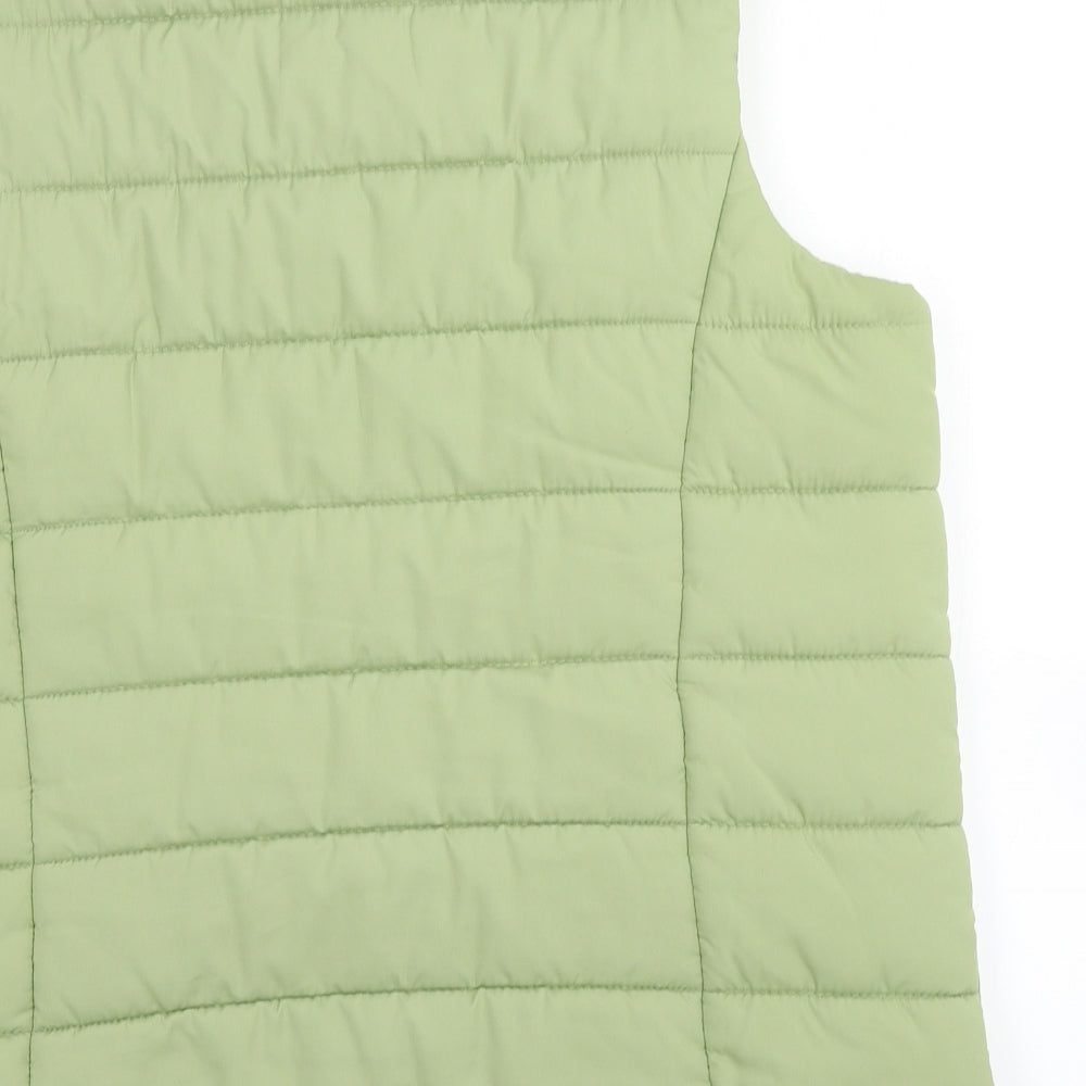 Country Rose Womens Green   Gilet Coat Size M