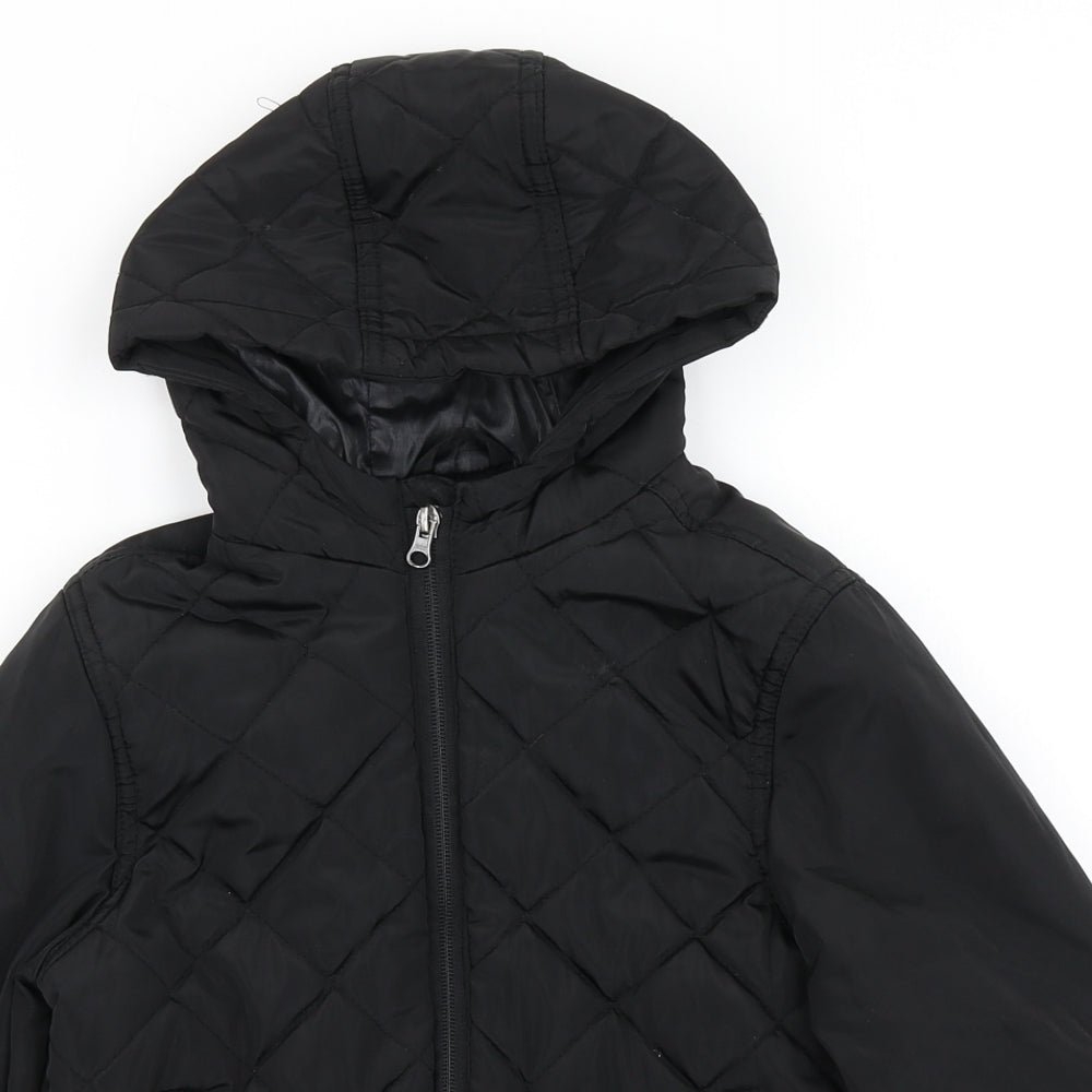 Urban Outlaws Boys Black   Jacket  Size 7-8 Years