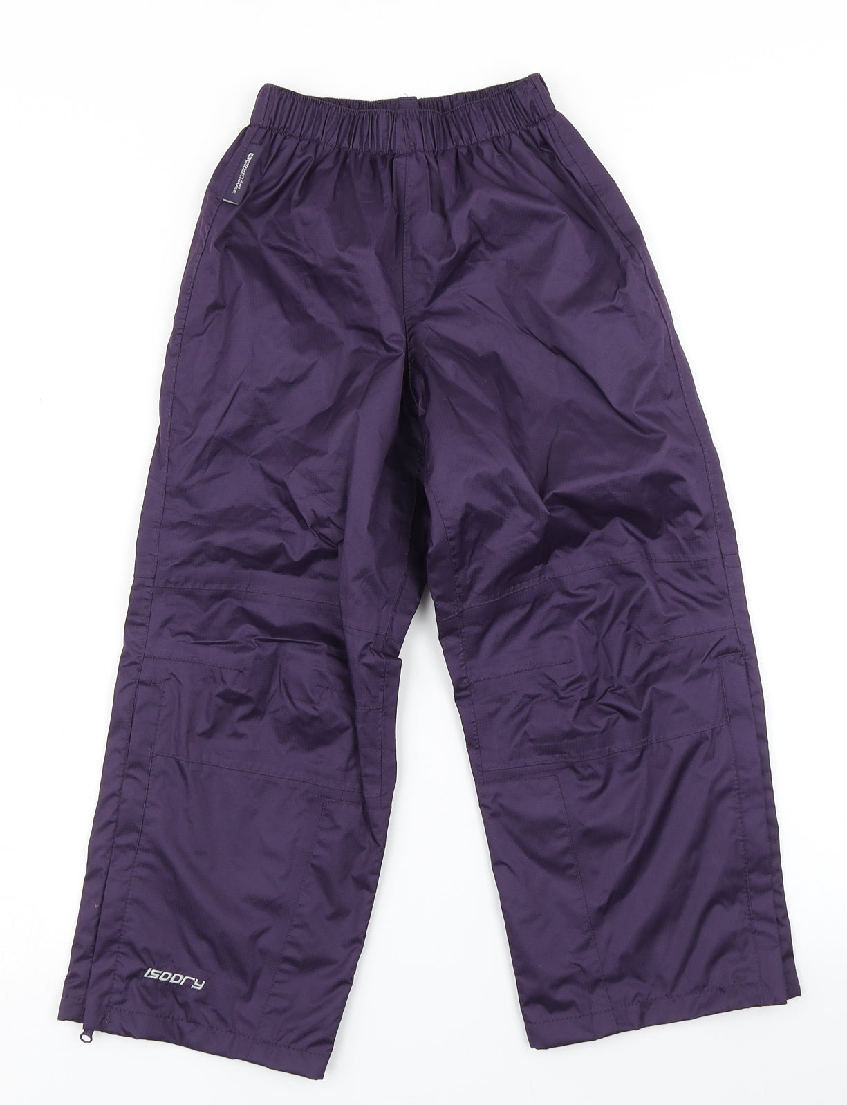 Mountain Warehouse Girls Purple   Rain Trousers Trousers Size 5-6 Years