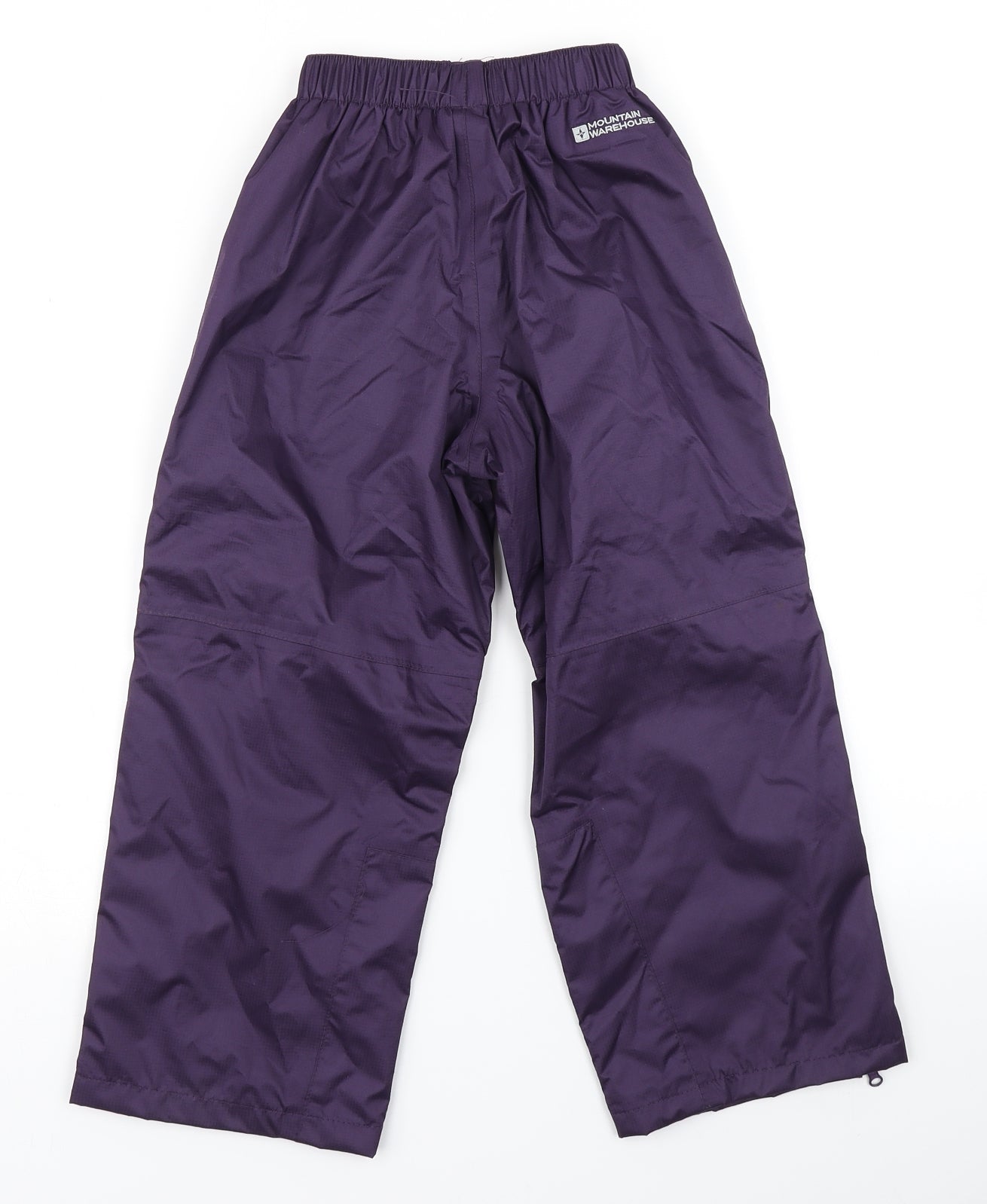Mountain Warehouse Girls Purple   Rain Trousers Trousers Size 5-6 Years