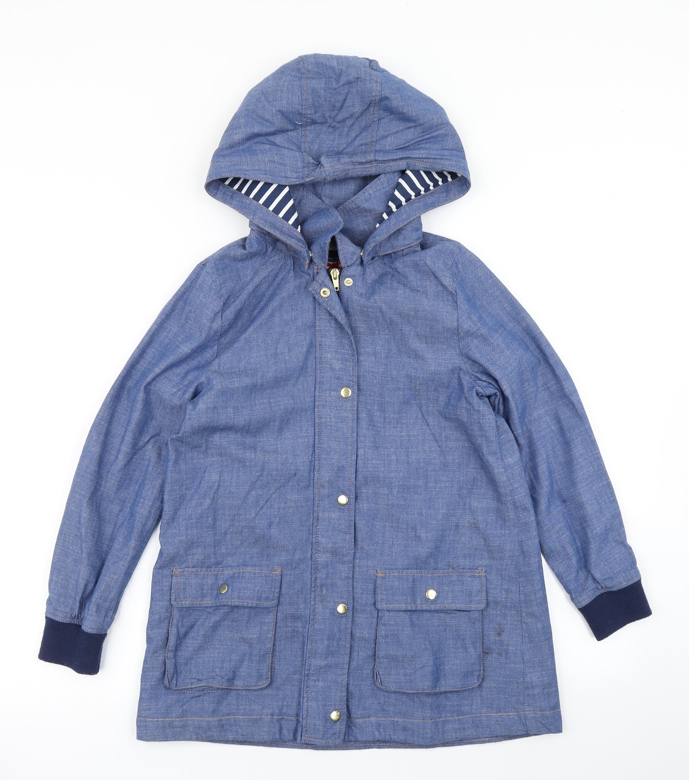 H&M Girls Blue  Denim Jacket  Size 10 Years